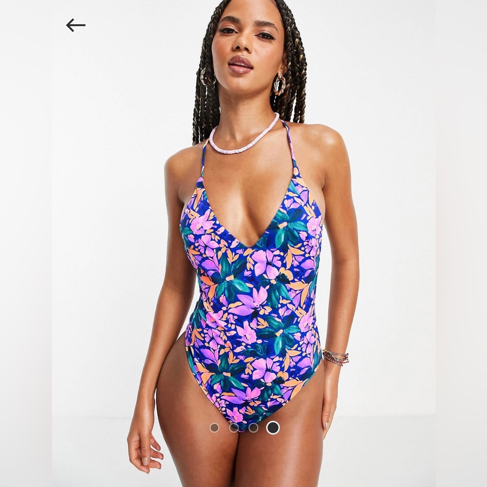 NWT! FLORAL ONE PIECE FROM ASOS!